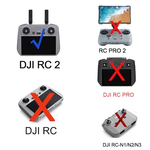 Image of Silicone Case for DJI RC 2 Remote for DJI Lito X1 Avata 360 Mini 5 Pro Flip Air 3S AIR 3 Mini 4 Pro Flip Drone RC 2 Controller Scratch-Proof Protetive Cover Sleeve Quadcopter Accessories (Black)