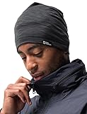 herren mütze stricken anleitung leichte Mütze Jack Wolfskin Unisex Travel Beanie M tze, Schwarz, Einheitsgr e EU