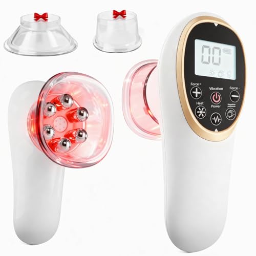 Angju 4-in-1 Body Sculpting Machine - Professional Cellulite Massage Tool with Lymphatic Drainage & Skin Tightening Body Sculptor for Back Abdomen Waist Arms Legs and Buttocks
