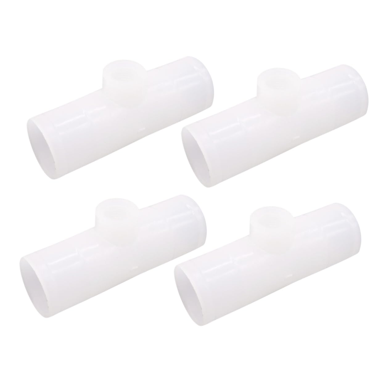 Mikikit Tee Water Drinker Supplies for Chickens 20pcs Tee Waterer Accessory for Birds