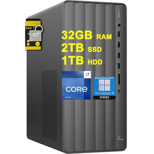 HP Envy Business Desktop i7-14700 32GB RAM 2TB SSD + 1TB HDD