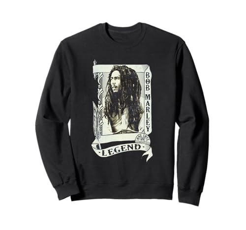 Pergamino de leyenda de Bob Marley Sudadera
