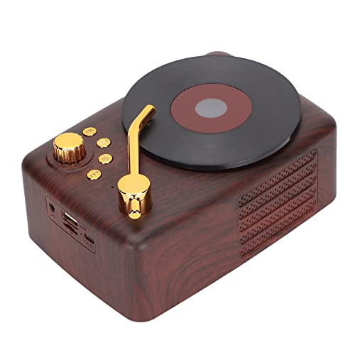 Deror Haut-Parleur Bluetooth Stéréo USB Charge Rétro Tourne-Disque Conception Mini Haut-Parleur sans Fil pour Voiture… - Les Beatles, Paul McCartney, John Lennon, RIngo Starr, George Harrison Deror Haut-Parleur Bluetooth Stéréo USB Charge Rétro Tourne-Disque Conception Mini Haut-Parleur sans Fil pour Voiture… – Image 4