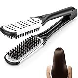 AISEELY Spazzola per Capelli con Setola Cinghiale, per Lisciare e Raddrizzare i Capelli, per Tutti Gli Usi Acconciatura, Arricciatura