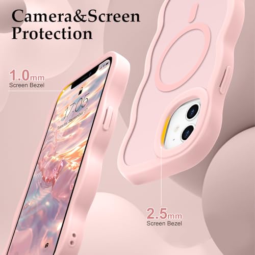 Pepmune for iPhone 12 Pro/12 Case Wavy Frame Translucent, Pink by Pepmune - Used condition - Image 5