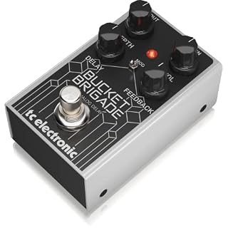TC Electronic Effect Pedal BUCKET BRIGADE ANALOG DELAY - Les Beatles, Paul McCartney, John Lennon, RIngo Starr, George Harrison TC Electronic Effect Pedal BUCKET BRIGADE ANALOG DELAY – Image 7