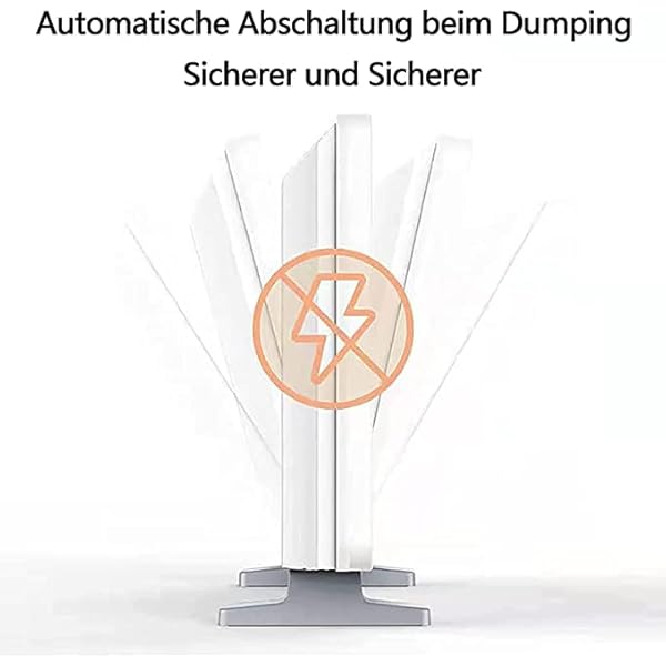 PRILSO per 21-30 Termostato di Riscaldamento Elettrico, Riscaldatore A Convettore Rapido, Riscaldatore Elettrico A Risparmio Energetico da 2000 Watt, Riscaldatore A Batteria con Asciugatrice,