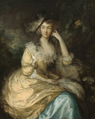 Tableau Toile Gainsborough Portrait de Maître d'Art 60x90cm