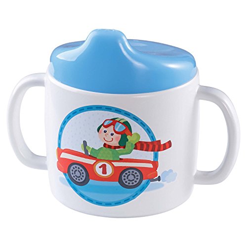 Preisvergleich Produktbild Haba 300407 Melamin-Trinklerntasse Flotte Flitzer