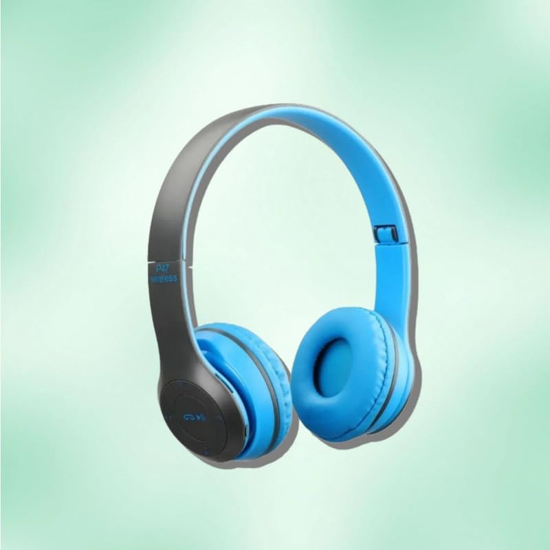 Image of P47 Wireless iC-32 Headphone with Mic & SD Card Slot Bluetooth Headset