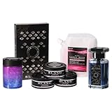 カーメイト(Carmate) BLANG ブラング WEBギフトセット 2025 【定番アイテム3個＋サプライズアイテム2個】 ホワイトムスクの香りアイテムと 当社おすすめサプライズアイテムのセット 車用 芳香剤 固形 ゲルタイプ 置き型 シート下用 リキッドタイプ お好きな場所に 雰囲気変えに 香水風 フレグランス キャンディームスク FR154S