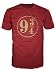 Harry Potter 9 3/4 Mens Red T-Shirt (XXX-Large)