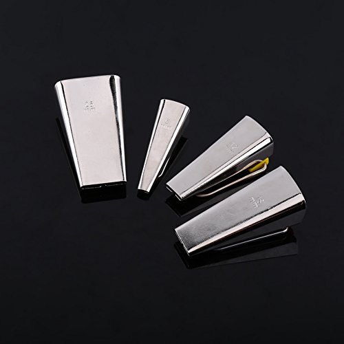 Kit de fabricação de fita viés 6 unidades, ferramenta de encadernação de 6/12/18/25 mm com tira guia