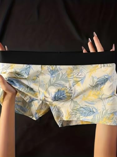 Image of REDX Comfort Mens Underwear Combo|Mens Printed Underwear|Stylish Innerwear for Men's Trunks Imported Nylon Fabric Multicolor Pack of 3
