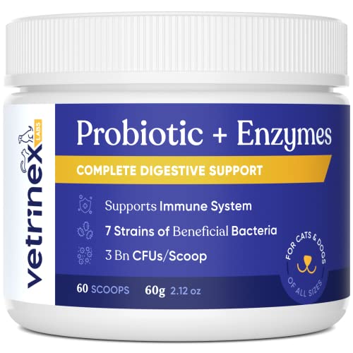 Vetrinex Labs Coprophagia Poop Eating Deterrent & Prevention, Stop & Prevent Stool Eating Treatment - Probiotics for Dogs, Cats and Puppies - Forbids Dog from Eating Poop - Probiotic Powder