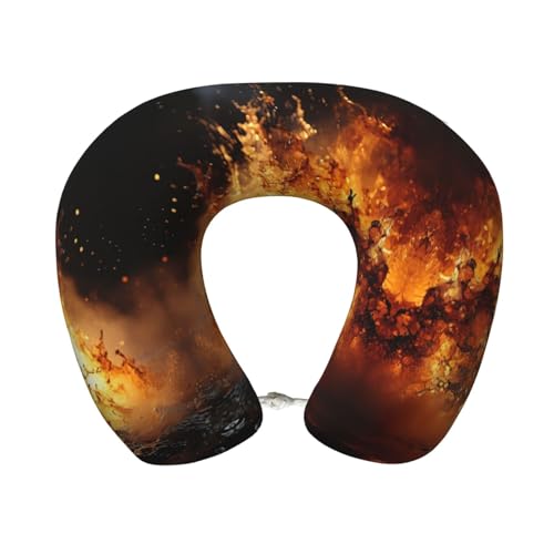 Almohada de viaje de poliéster tamaño único ajustable
