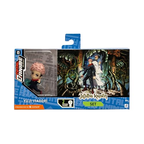 Total Anime Jujutsu Kaisen 2-Inch Scale Chibi 3-Pack - Three 2-Inch Scale Mini-Figures with Display Bases - Volume 1