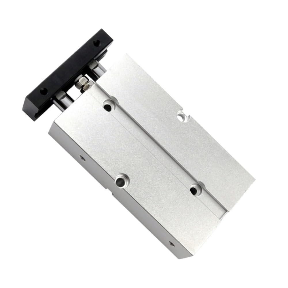 Cylindre pneumatique coulissant 16x20mm à double arbre et guidage stable avec grande poussée
