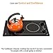Kenyon B41601 6-1/2-Inch Caribbean 2-Burner Cooktop with Analog Control UL, 120-volt, Black