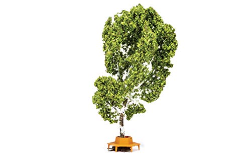 Hornby- Tree (With Circular Bench) Acessories-Materiali Scenic, Multicolore, R7218