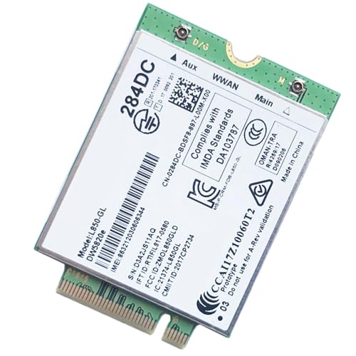 Carte 4G DW5820E L850-GL Internet Mobile Partout pour PC Portable 3500