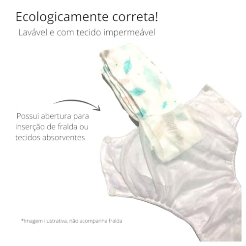 Kit 2 Protetores de Fralda Geriatrica Plástica Reutilizável