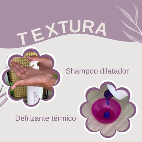 Kit Escova Progressiva Poderosa + Shampoo Dilatador 1lt Kit 2uni