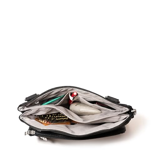 Baggallini Crossbody Bag for Women 10" X 10.7" Lightweight Handbags with RFID Card Slots Interior Divider2