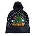 Produktbild Weihnachten Led Mütze Geili Led Hüte Partyhut leuchtende Strickmütze Geburtstag Hut Wintermütze Weihnachtsmütze als Geschenk für Damen Herren Unifarbene leuchtende Skimütze Funny Mütze