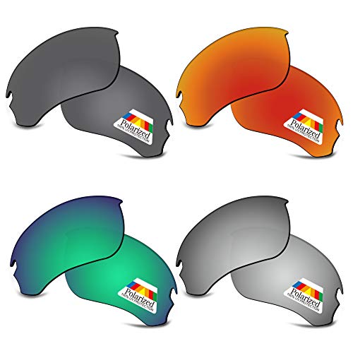 Image of Bwake Replacement Lenses for Oakley Si Speed Jacket Sunglasses OO9228 POLARIZED