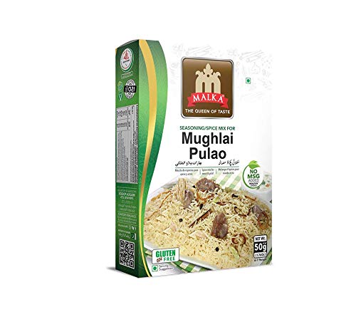 Malka Spices Mughlai Pulao Masala - Pack of 3