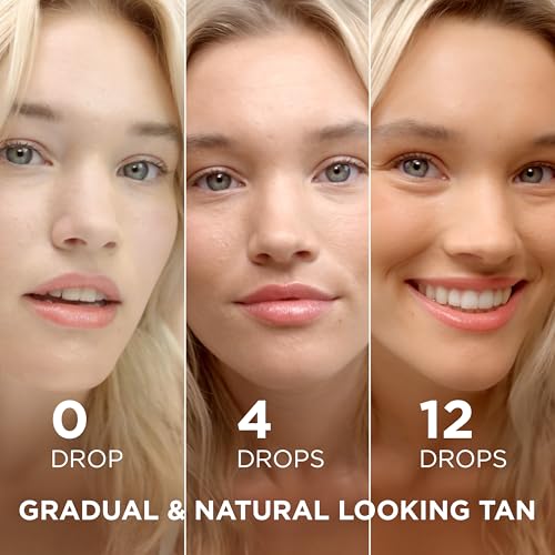 Garnier Ambre Solaire Natural Bronzer Self-Tan Drops for Face, Customizable Facial Bronzing Formula with Hyaluronic Acid and Coconut Water, Lightweight Liquid Drops with Dropper Applicator, 1.01 fl oz - image 4