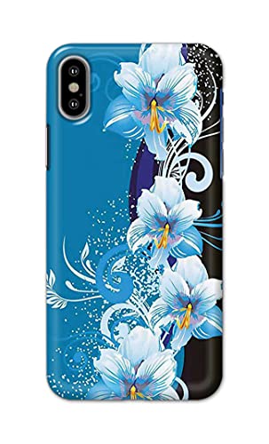 Image of PRINTFIDAA Beautiful Floral Design Printed Designer Hard Case for Apple iPhone X /iPhone 10 / iPhone Ten /iPhone Xs Back Cover -(e) RPM1006