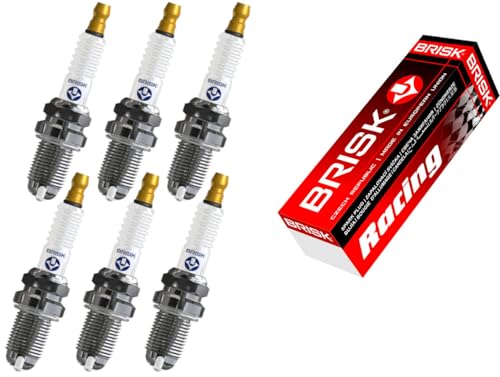 Brisk Premium Racing Dor14Lgs 3025 Candele D'Accensione, Set Di 6