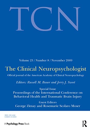 Proceedings of the International Conference on Behavioral Health and Traumatic Brain Injury: A Special Issue of The...