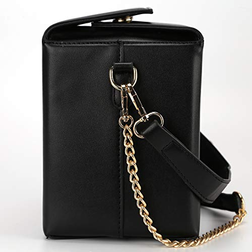 Bolso bandolera QiMing con estampado Torre y caja china miniatura 5