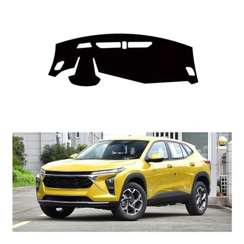 Tapis protection tableau de bord voiture Chevy Seeker anti-reflets