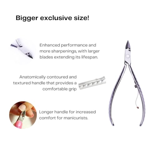 Mundial Cuticle Nipper Professional Long Handle
