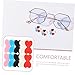SHINEOFI 25Pairs Eyeglass Ear Hooks Slip Grips for Glasses Durable and Comfortable Retainers for Daily Wear and Outdoor Activities Great for Sports and Travel