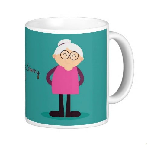 exciting Lives – Best Grandparents Ceramic Coffee Mug – Gift for Birthday – for Dadi – Microwave Safe – 330 ml