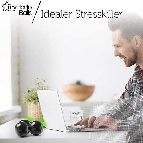 myHodo Magnetkugeln Mega Set (30mm, 6 Stück) – XXL Magnetische Bälle für Kreativität & Stressabbau, Hochwertiges Büro-Gadget für Entspannung, Anti-Stress Magnet Kugeln für Erwachsene