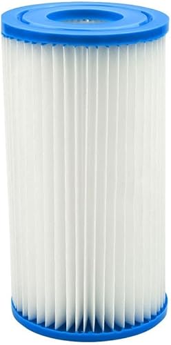 Miniatura 7 de 2 piezas de filtro de cartucho de piscina para Intex para cartucho de filtro de piscina de fácil ajuste AC, piezas de repuesto para 28603EG,