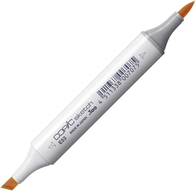 Sketch Coloured Marker Pen - (E-53) Raw Silk, For Art & Crafts, Colouring, Graphics, Highlighter, Design, Anime, Professional & Beginners, Art Supplies & Colouring Books