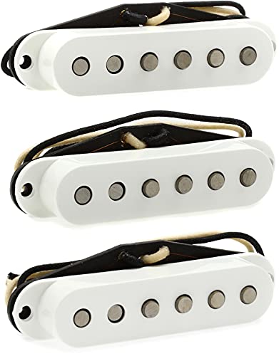 Seymour Duncan Retrospec'd Antiquity Texas Hot Strat Single Coil 3-piece Pickup Set - Non-aged White