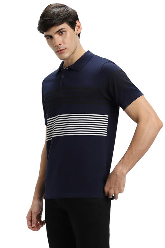 Image of Dennis Lingo Men Cotton Slim Fit Polo Half Sleeve T-Shirt