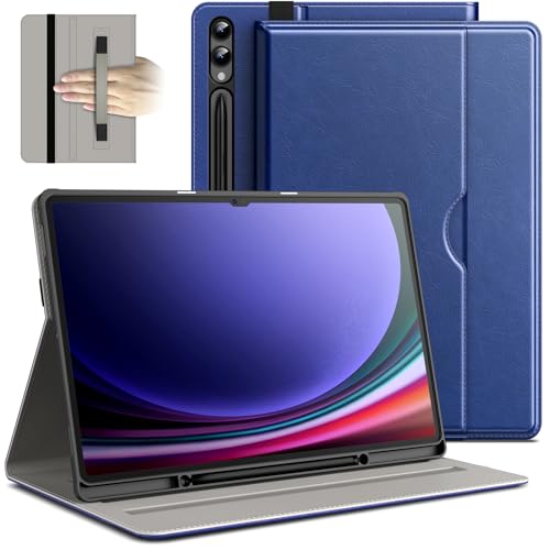 Coque Samsung Galaxy Tab S10 Ultra JETech housse marine en cuir PU pour tablette 14,6 pouces