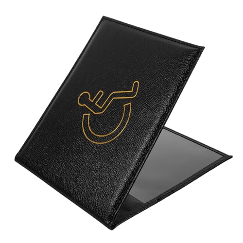 KICHOUSE Porta Credencial Para Discapacitados Funda Antipérdida Diseño Elegante