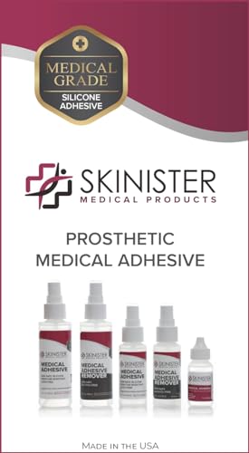 Skinister S2000 Medical Adhesive (4Oz) | Ostomy, Breast Forms. Sfx | Waterproof Silicone Skin Glue thumb #5