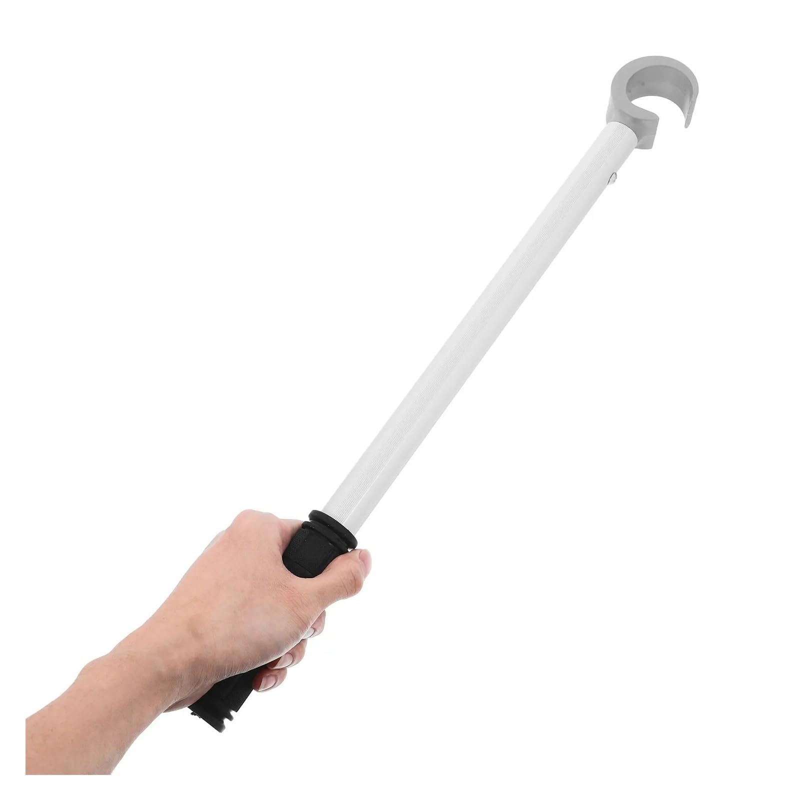 XILEUDUOD Telescopic Window Pole Rod Opener Aluminum Alloy Adjustable Window Rod Extendable Handle Blind Pull Wand Roller Curtain Open Close Tool
