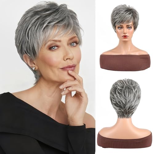 RSY Pixie Cut Wig, Short Wigs for Women, Human Hair